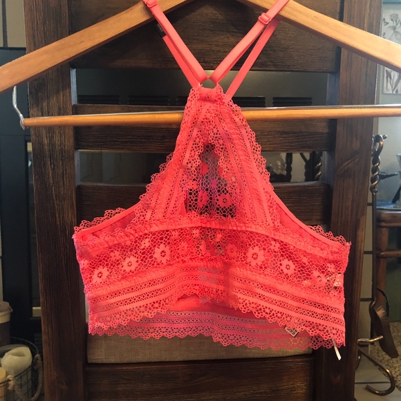 Victoria's Secret Lace Bralette Halter High-Neck - Picture 6 of 6